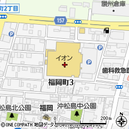 香川銀行イオン高松東店 ＡＴＭ周辺の地図