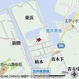 広島県尾道市因島重井町2685-4周辺の地図