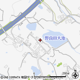 兵庫県洲本市上内膳周辺の地図