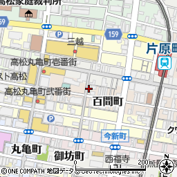 串カツ田中 高松ライオン通店周辺の地図