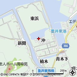 広島県尾道市因島重井町2684周辺の地図