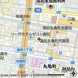 野村證券株式会社　高松支店周辺の地図