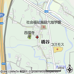 和歌山県橋本市橋谷427周辺の地図