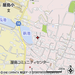 香川県高松市屋島中町754-1周辺の地図