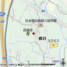 和歌山県橋本市橋谷438周辺の地図