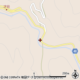 奈良県吉野郡下市町才谷239周辺の地図