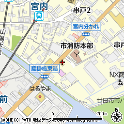 松屋 廿日市店周辺の地図