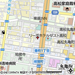 ＯＨＫ岡山放送四国支社周辺の地図