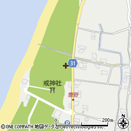 福良江井岩屋線周辺の地図