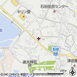 大阪府阪南市石田202周辺の地図