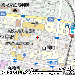 デイリーヤマザキ高松片原町店周辺の地図