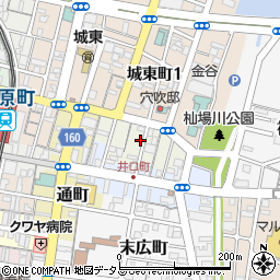香川県高松市東浜町周辺の地図