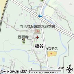 和歌山県橋本市橋谷318周辺の地図
