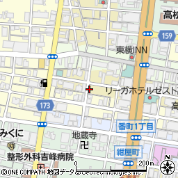 ナイスパーキング古新町第３－１６０駐車場周辺の地図