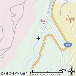 奈良県吉野郡下市町栃本1311周辺の地図