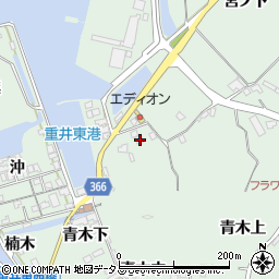 広島県尾道市因島重井町1099-1周辺の地図