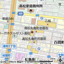 Ｇａｐ・Ｇａｐ　ｋｉｄｓ高松三越店周辺の地図