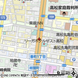 兵庫町周辺の地図