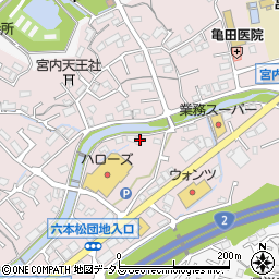広島県廿日市市宮内4458周辺の地図