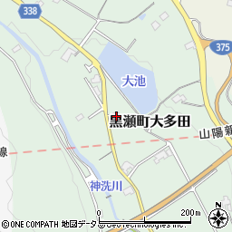 広島県東広島市黒瀬町大多田1155周辺の地図