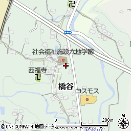 和歌山県橋本市橋谷323周辺の地図