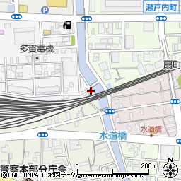 香川県高松市西町8-16周辺の地図