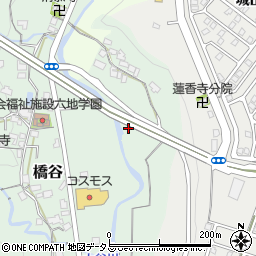 和歌山県橋本市橋谷389周辺の地図