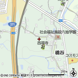 和歌山県橋本市橋谷442周辺の地図