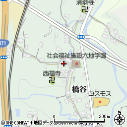 和歌山県橋本市橋谷432周辺の地図