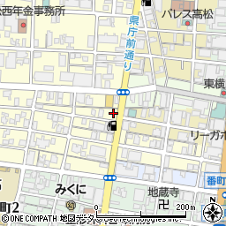 株式会社巴商会高松営業所周辺の地図