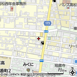 日本国土開発株式会社　四国支店周辺の地図