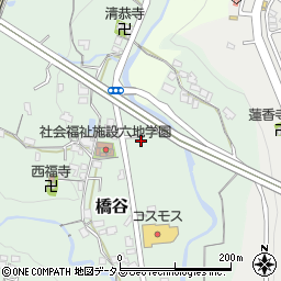 和歌山県橋本市橋谷327周辺の地図
