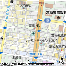 高松 東急REIホテル シャングリ・ラ周辺の地図