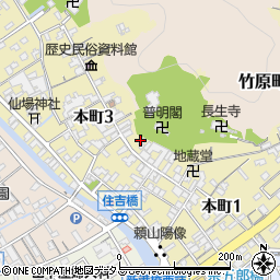 竹鶴邸周辺の地図