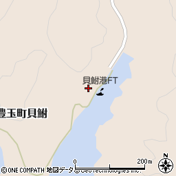 長崎県対馬市豊玉町貝鮒304周辺の地図