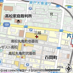 香川県高松市内町7周辺の地図