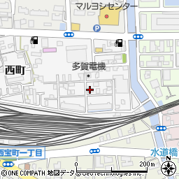 兼松西浜ビル周辺の地図