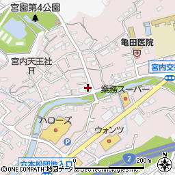広島県廿日市市宮内1574周辺の地図