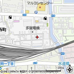 香川県高松市西町5周辺の地図