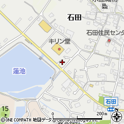 大阪府阪南市石田254周辺の地図