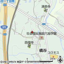 和歌山県橋本市橋谷457周辺の地図