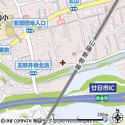広島県廿日市市宮内1007周辺の地図