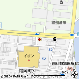 快活CLUB 高松福岡町店周辺の地図