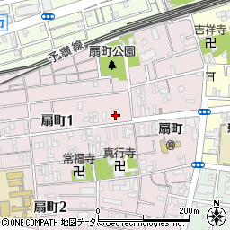 川西健司税理士事務所周辺の地図