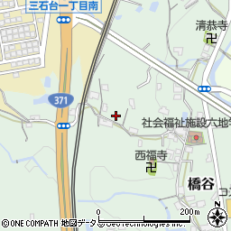 和歌山県橋本市橋谷463周辺の地図