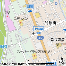 広島県竹原市竹原町3564-2周辺の地図