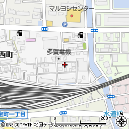 香川県高松市西町5-18周辺の地図
