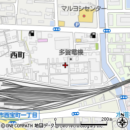 香川県高松市西町10-22周辺の地図