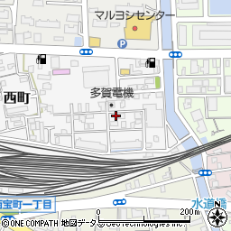 香川県高松市西町5-17周辺の地図