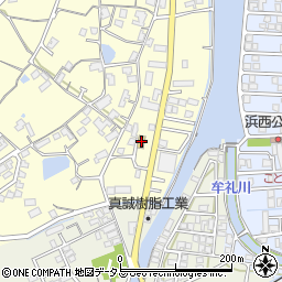 ローソン高松屋島東町店周辺の地図